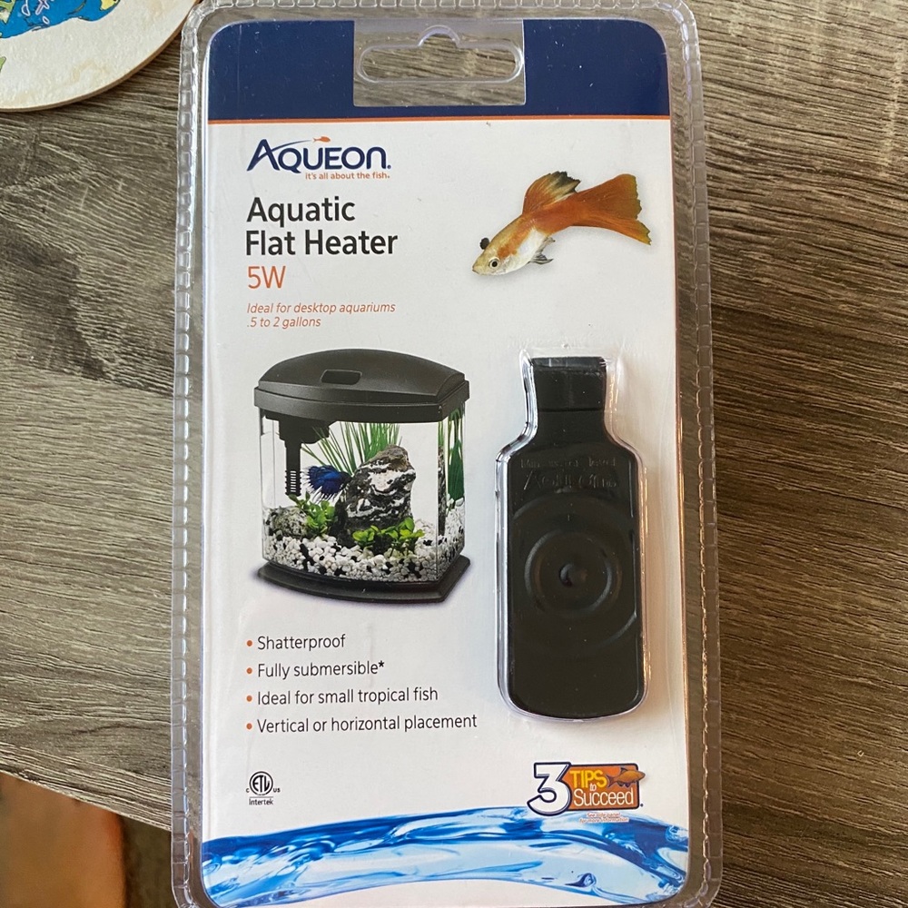 Aquatic fish tank heater - still in packaging